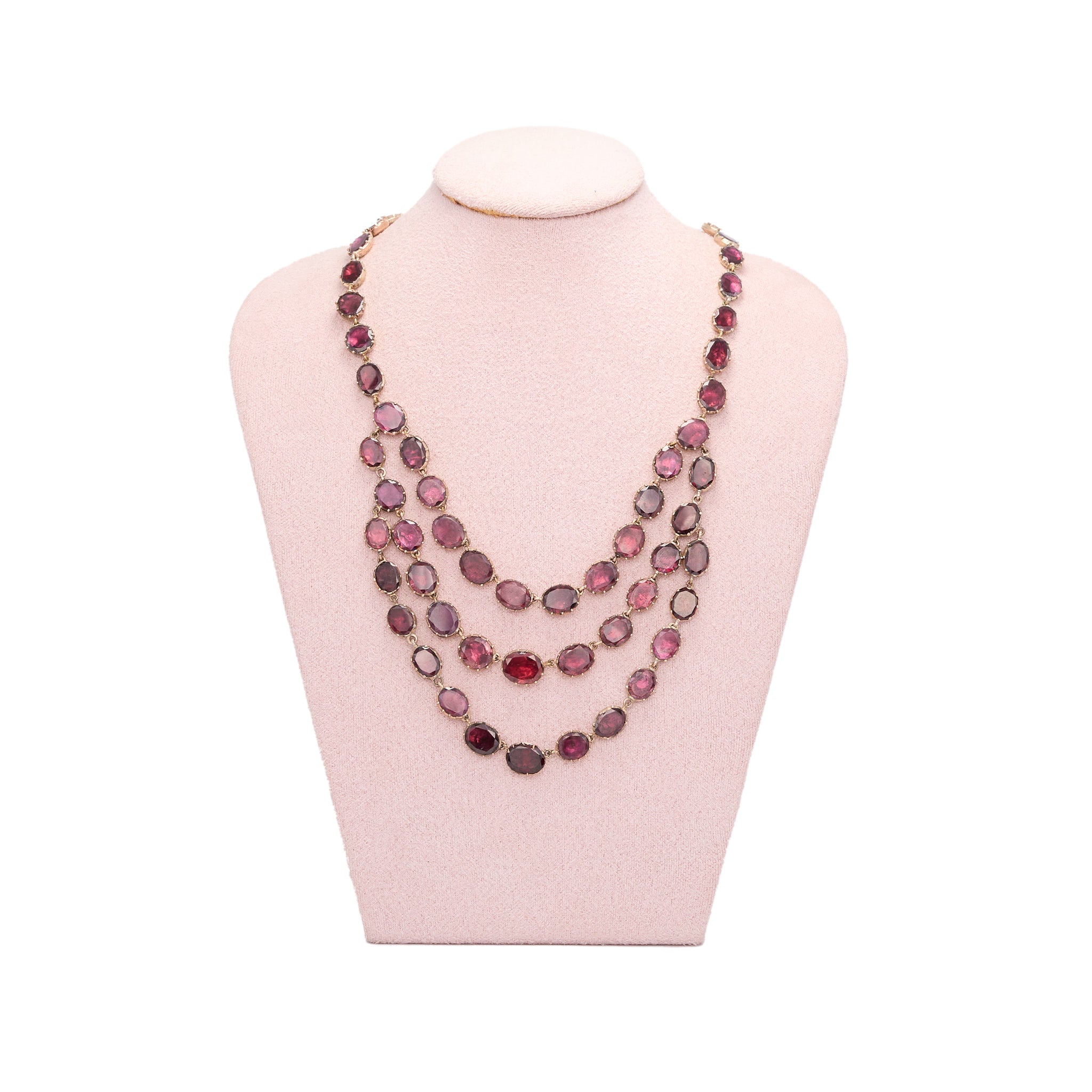 Georgian Swag Necklace-Charlotte Sayers Antique Jewellery