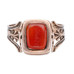 Georgian Swivel Ring-Charlotte Sayers Antique Jewellery