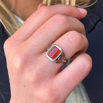 Georgian Swivel Ring-Charlotte Sayers Antique Jewellery