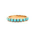 Georgian Turquoise Eternity Ring-Charlotte Sayers Antique Jewellery