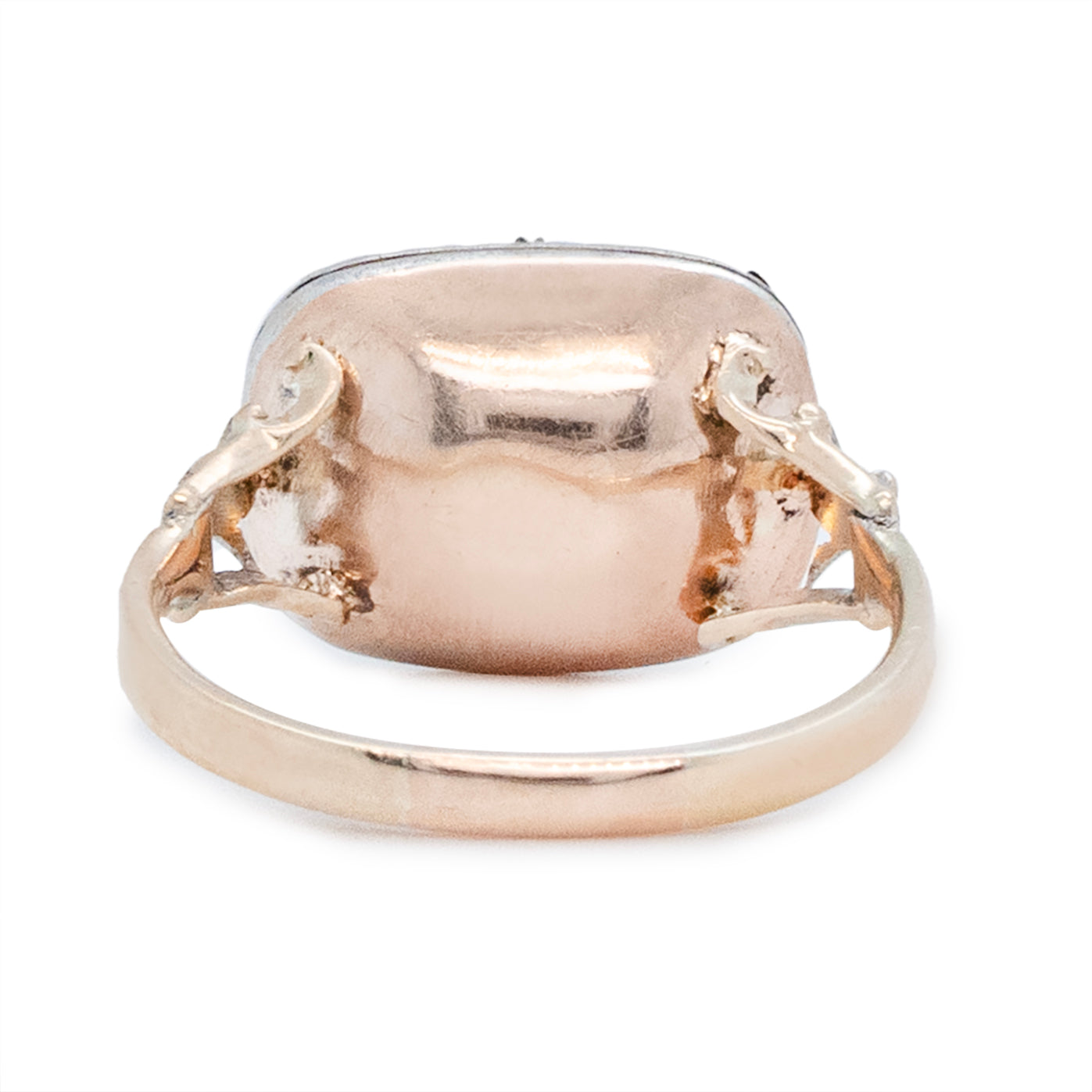 Georgian White Topaz Ring-Charlotte Sayers Antique Jewellery
