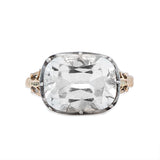 Georgian White Topaz Ring-Charlotte Sayers Antique Jewellery