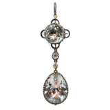 Giuliano Gem Set Pendant-Charlotte Sayers Antique Jewellery