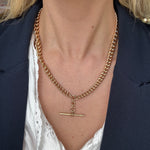 Gold Albert Chain-Charlotte Sayers Antique Jewellery