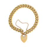 Gold Chain Bracelet-Charlotte Sayers Antique Jewellery