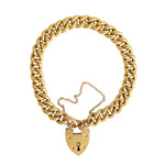 Gold Chain Bracelet-Charlotte Sayers Antique Jewellery