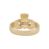Gold Claddagh Ring-Charlotte Sayers Antique Jewellery