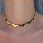 Gold Collar Necklace-Charlotte Sayers Antique Jewellery