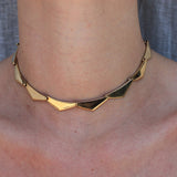 Gold Collar Necklace-Charlotte Sayers Antique Jewellery