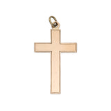 Gold Cross Pendant-Charlotte Sayers Antique Jewellery