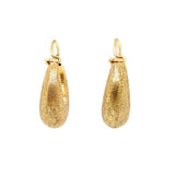 Gold Hoop Earrings-Charlotte Sayers Antique Jewellery