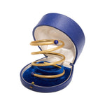 Gold & Lapis Braclet-Charlotte Sayers Antique Jewellery