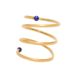 Gold & Lapis Braclet-Charlotte Sayers Antique Jewellery