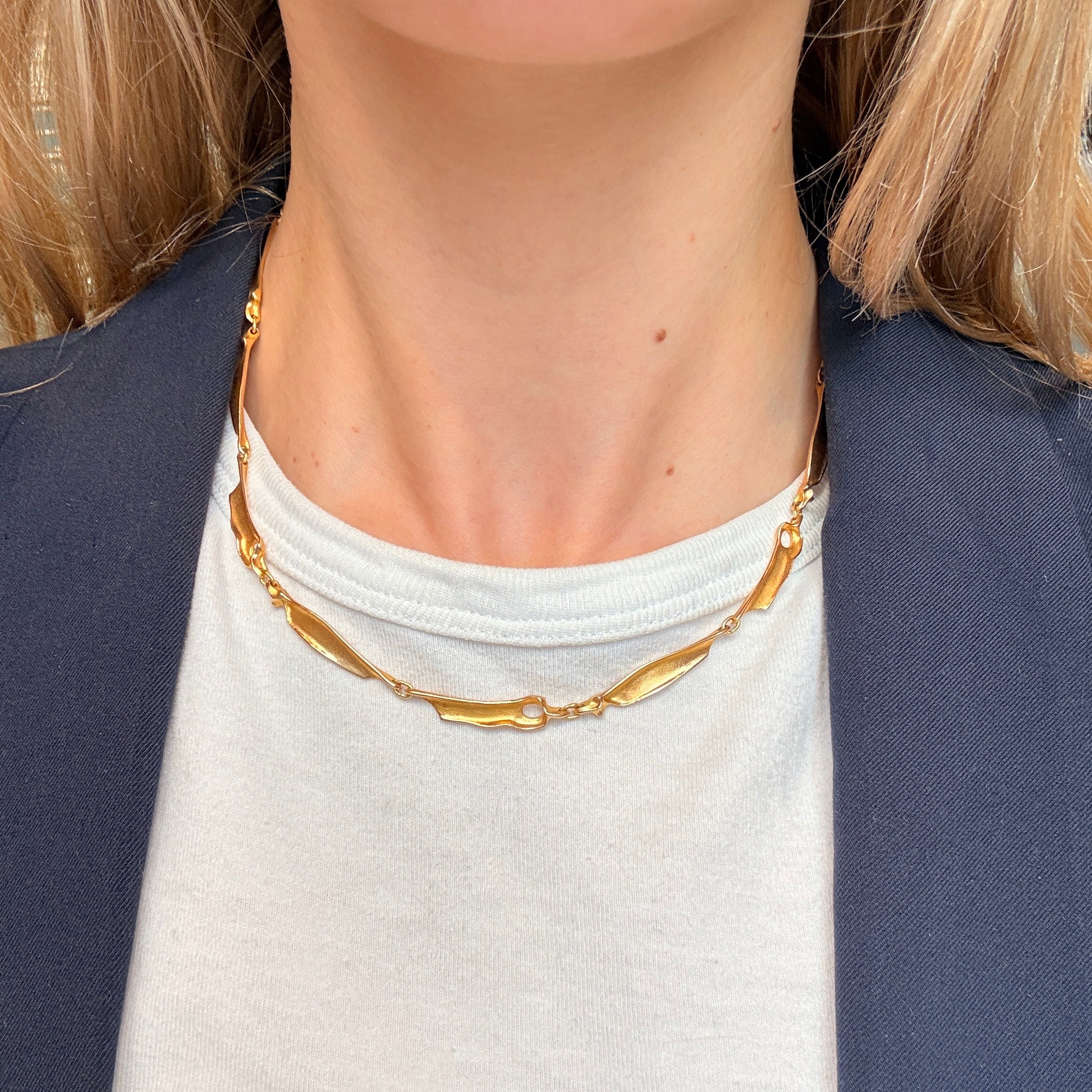 Gold Lapponia Chain-Charlotte Sayers Antique Jewellery