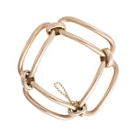 Gold Link Bracelet-Charlotte Sayers Antique Jewellery