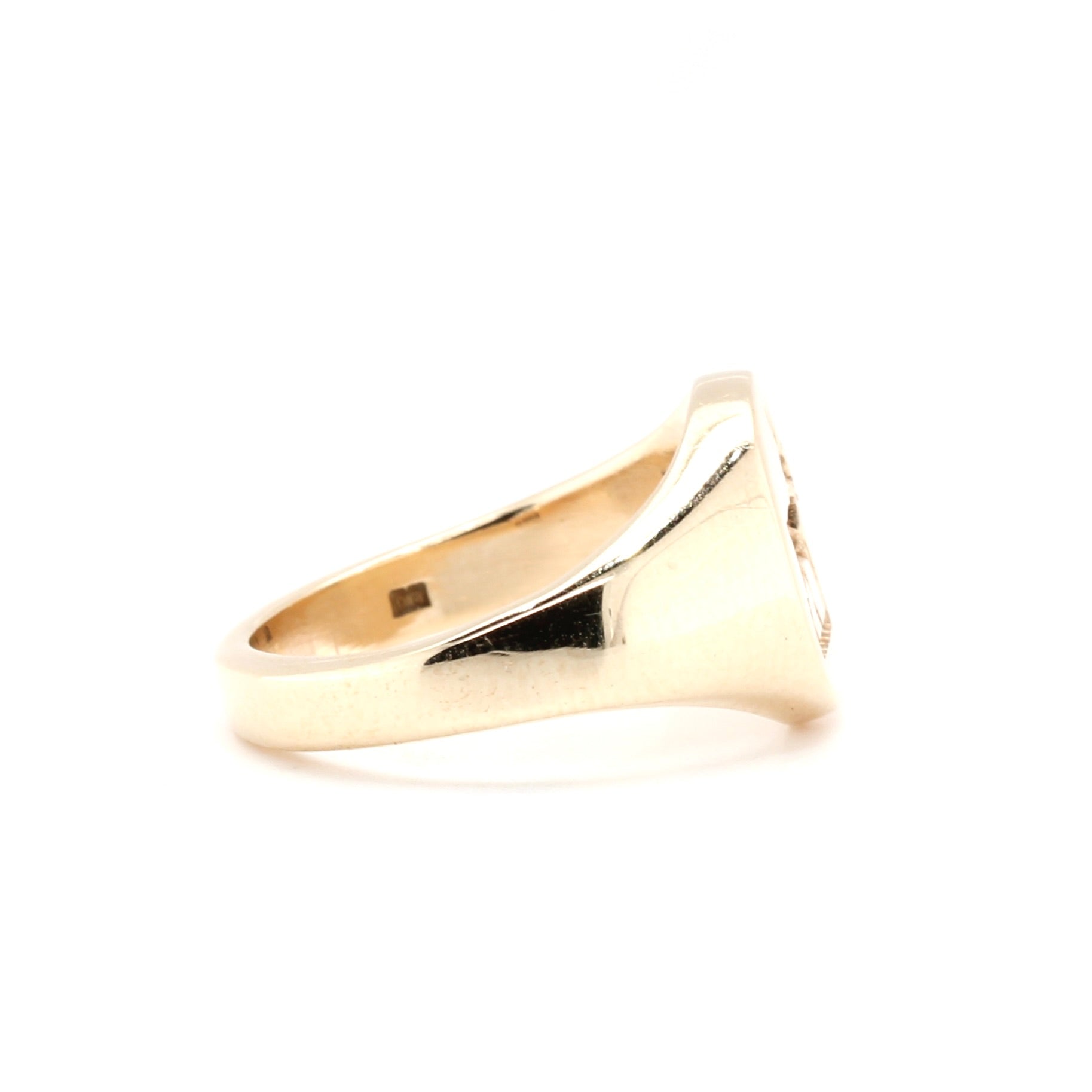 Gold Signet Ring-Charlotte Sayers Antique Jewellery