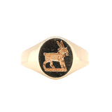 Gold Signet Ring-Charlotte Sayers Antique Jewellery