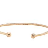 Gold Torque Bangle-Charlotte Sayers Antique Jewellery