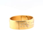 Gold Victorian Bangle-Charlotte Sayers Antique Jewellery