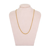 Gold Woven Link Chain-Charlotte Sayers Antique Jewellery