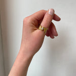 Gold and Diamond Ring-Charlotte Sayers Antique Jewellery