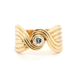 Gold and Diamond Ring-Charlotte Sayers Antique Jewellery