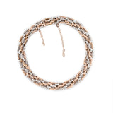 Gold and Platinum Gate Bracelet-Charlotte Sayers Antique Jewellery