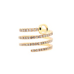 Gucci Diamond and Gold Ring-Charlotte Sayers Antique Jewellery