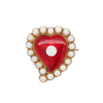 Guilloché Witches Heart-Charlotte Sayers Antique Jewellery