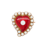 Guilloché Witches Heart-Charlotte Sayers Antique Jewellery