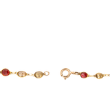 Harlequin Multi Gemstone Necklace-Charlotte Sayers Antique Jewellery