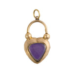 Heart Padlock-Charlotte Sayers Antique Jewellery