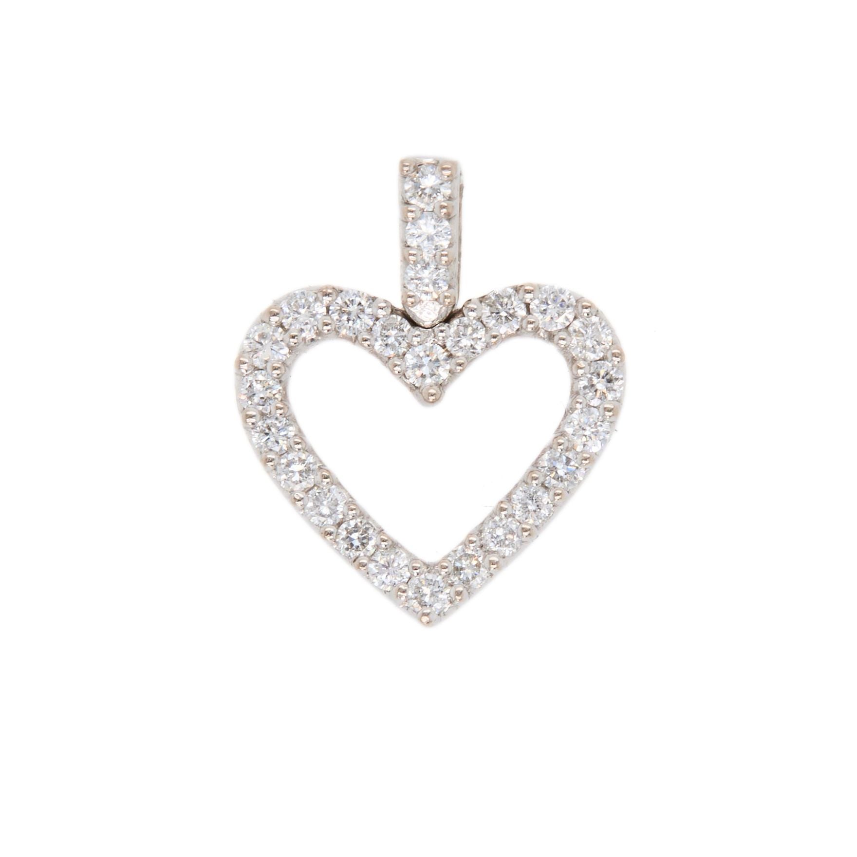 Heart Pendant / Charm-Charlotte Sayers Antique Jewellery