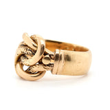 Heavy Edwardian Knot Ring-Charlotte Sayers Antique Jewellery