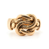 Heavy Edwardian Knot Ring-Charlotte Sayers Antique Jewellery