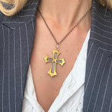 Victorian Gothic Cross Pendant