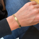 Gold Link Bracelet