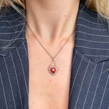 Gold Heart Pendant Necklace
