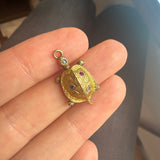 Gold Turtle Pendant