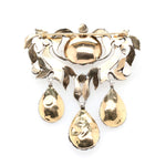 Iberian Girandole Brooch-Charlotte Sayers Antique Jewellery