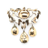 Iberian Girandole Brooch-Charlotte Sayers Antique Jewellery