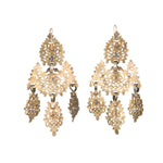 Iberian Rock Crystal Earrings-Charlotte Sayers Antique Jewellery