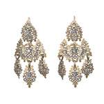 Iberian Rock Crystal Earrings-Charlotte Sayers Antique Jewellery