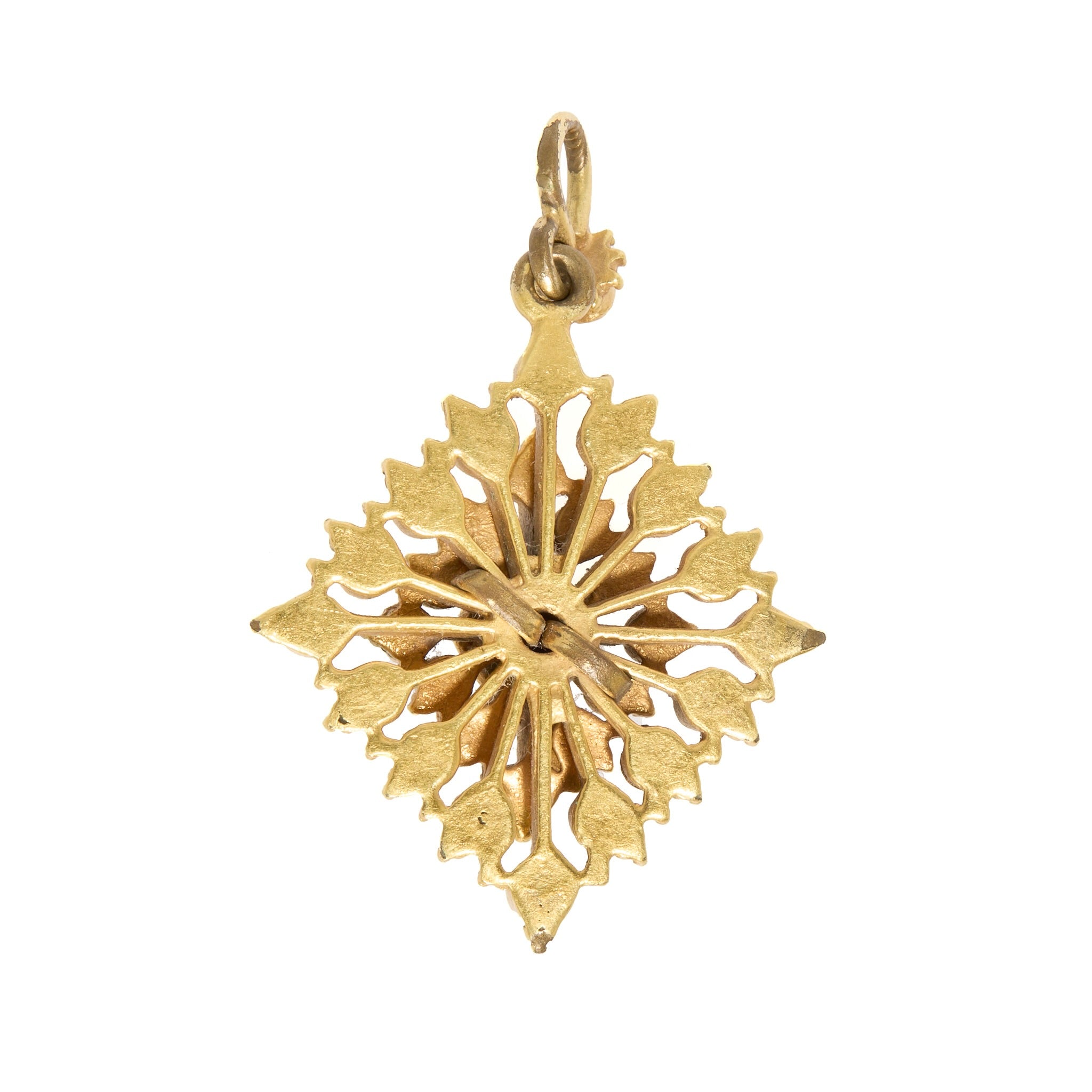 Iberian Rock Crystal Pendant-Charlotte Sayers Antique Jewellery