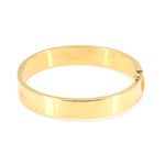 Italian Gold Bangle-Charlotte Sayers Antique Jewellery