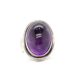 Jensen Amethyst Ring-Charlotte Sayers Antique Jewellery