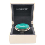 Jensen Chrysoprase Ring-Charlotte Sayers Antique Jewellery