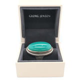 Jensen Chrysoprase Ring-Charlotte Sayers Antique Jewellery
