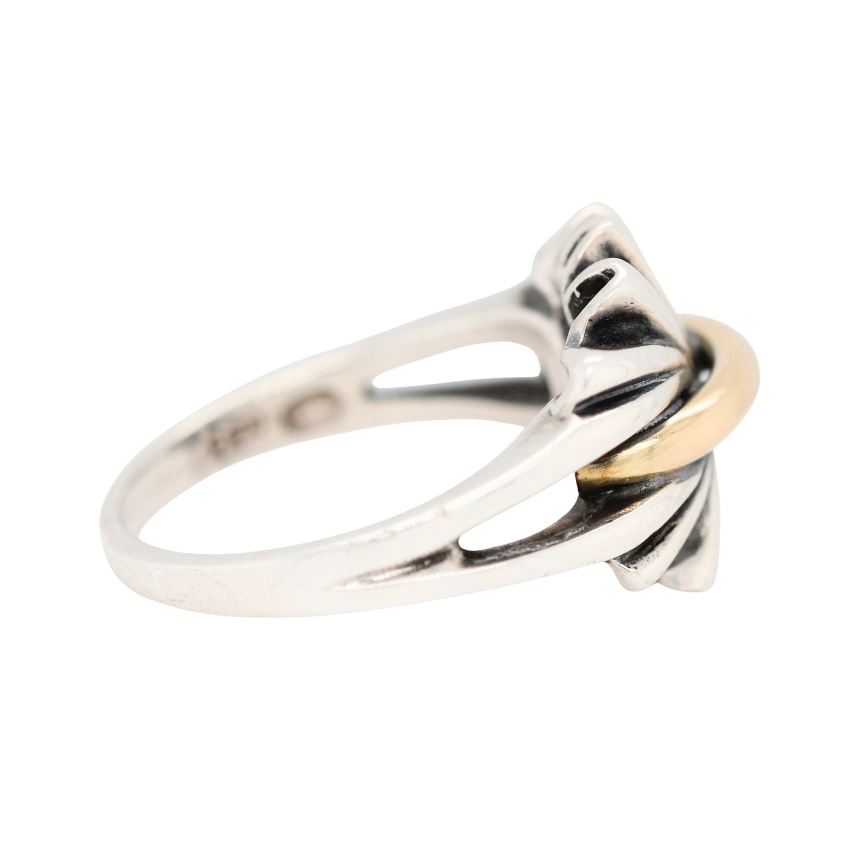 Jensen Silver Ring-Charlotte Sayers Antique Jewellery