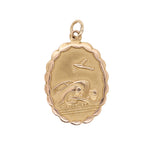 Jensen St Christopher Pendant-Charlotte Sayers Antique Jewellery